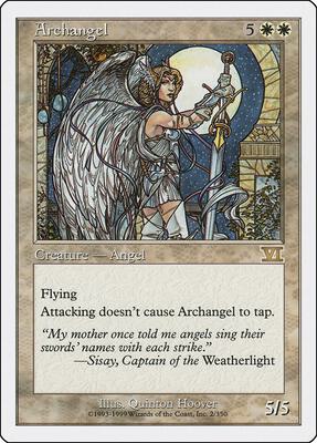 Archangel card from Classic Sixth Edition