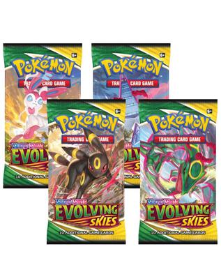 Evolving Skies Booster Pack Art Bundle [Set of 4] card from SWSH07: Evolving Skies