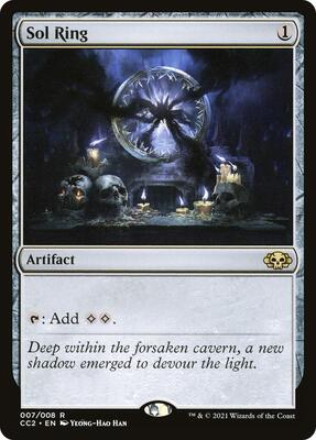 Sol Ring card from Commander Collection: Black