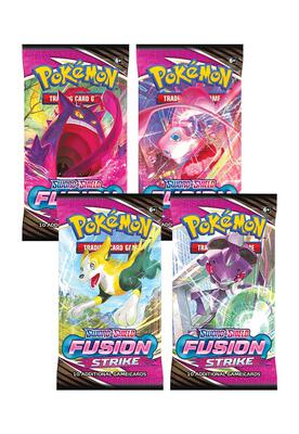 Fusion Strike Booster Pack Art Bundle [Set of 4] card from SWSH08: Fusion Strike