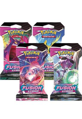 Fusion Strike Sleeved Booster Pack Art Bundle [Set of 4] card from SWSH08: Fusion Strike