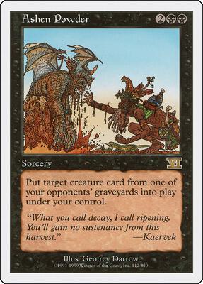 Ashen Powder card from Classic Sixth Edition