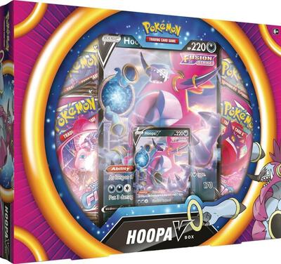 Hoopa V Box card from SWSH08: Fusion Strike