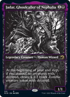 Jadar, Ghoulcaller of Nephalia (Showcase) card from Innistrad: Midnight Hunt