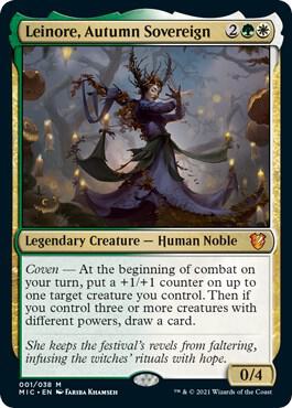Leinore, Autumn Sovereign card from Commander: Innistrad: Midnight Hunt