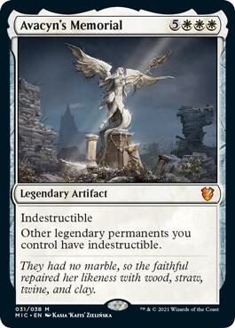 Avacyn's Memorial card from Commander: Innistrad: Midnight Hunt