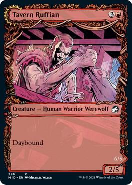 Tavern Ruffian (Showcase) card from Innistrad: Midnight Hunt