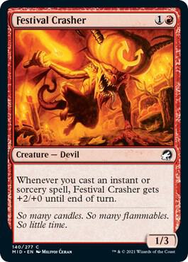 Festival Crasher card from Innistrad: Midnight Hunt