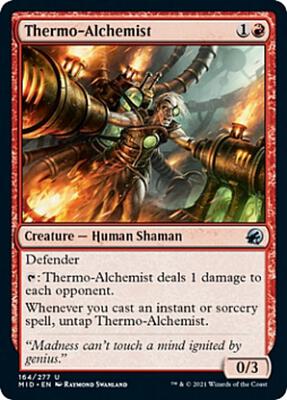 Thermo-Alchemist card from Innistrad: Midnight Hunt