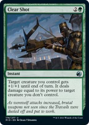Clear Shot card from Innistrad: Midnight Hunt