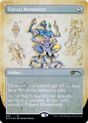 Eldrazi Monument card from Secret Lair Drop Series