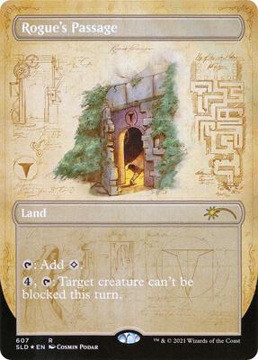 Rogue's Passage (607) card from Secret Lair Drop Series
