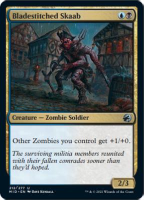 Bladestitched Skaab card from Innistrad: Midnight Hunt