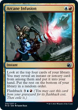 Arcane Infusion card from Innistrad: Midnight Hunt