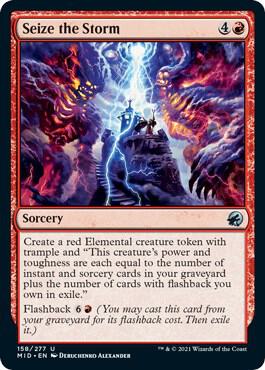 Seize the Storm card from Innistrad: Midnight Hunt