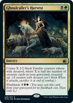 Ghoulcaller's Harvest card from Innistrad: Midnight Hunt