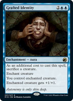 Grafted Identity card from Innistrad: Midnight Hunt