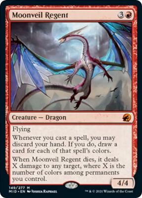 Moonveil Regent card from Innistrad: Midnight Hunt