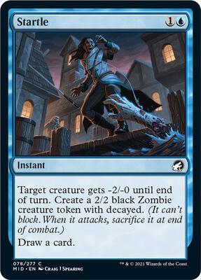 Startle card from Innistrad: Midnight Hunt