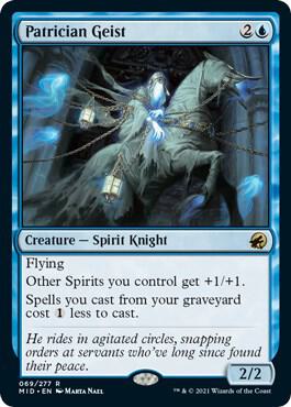 Patrician Geist card from Innistrad: Midnight Hunt