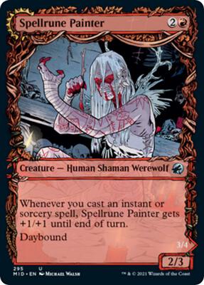 Spellrune Painter (Showcase) card from Innistrad: Midnight Hunt