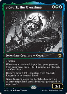 Slogurk, the Overslime (Showcase) card from Innistrad: Midnight Hunt