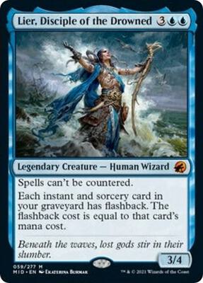 Lier, Disciple of the Drowned card from Innistrad: Midnight Hunt