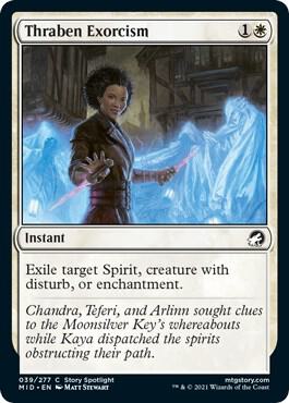 Thraben Exorcism card from Innistrad: Midnight Hunt