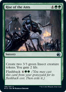 Rise of the Ants card from Innistrad: Midnight Hunt