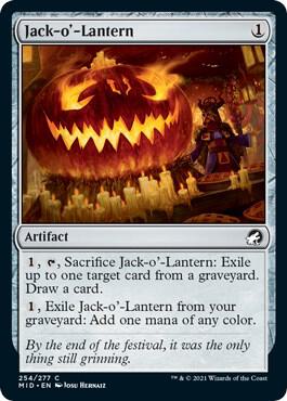 Jack-o'-Lantern card from Innistrad: Midnight Hunt