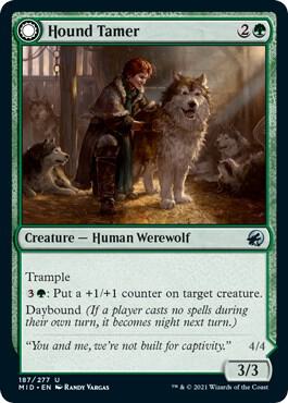 Hound Tamer card from Innistrad: Midnight Hunt