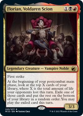 Florian, Voldaren Scion card from Innistrad: Midnight Hunt