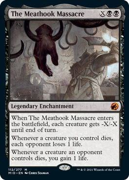 The Meathook Massacre card from Innistrad: Midnight Hunt