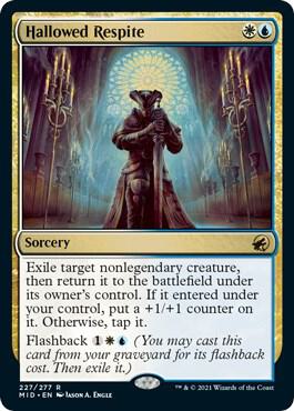 Hallowed Respite card from Innistrad: Midnight Hunt