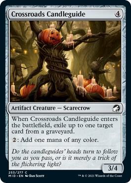 Crossroads Candleguide card from Innistrad: Midnight Hunt