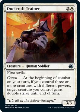 Duelcraft Trainer card from Innistrad: Midnight Hunt