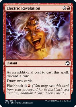 Electric Revelation card from Innistrad: Midnight Hunt