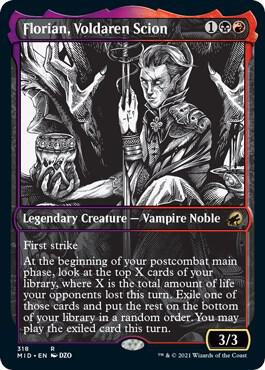 Florian, Voldaren Scion (Showcase) card from Innistrad: Midnight Hunt