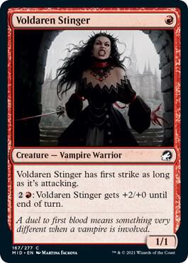 Voldaren Stinger card from Innistrad: Midnight Hunt