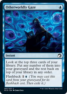 Otherworldly Gaze card from Innistrad: Midnight Hunt