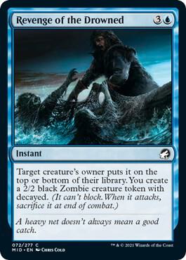 Revenge of the Drowned card from Innistrad: Midnight Hunt