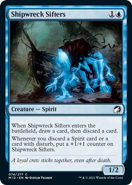 Shipwreck Sifters card from Innistrad: Midnight Hunt