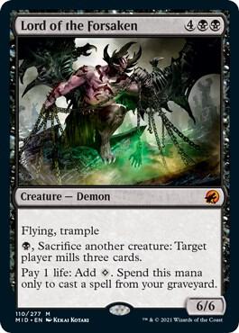 Lord of the Forsaken card from Innistrad: Midnight Hunt