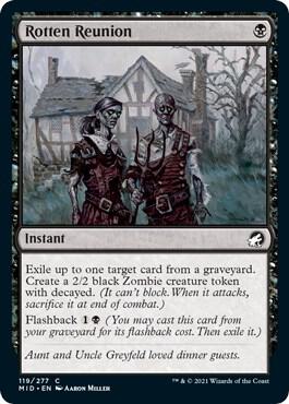 Rotten Reunion card from Innistrad: Midnight Hunt