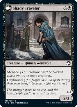 Shady Traveler card from Innistrad: Midnight Hunt
