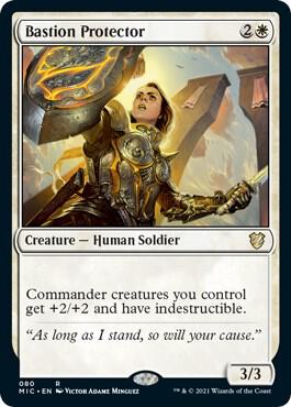 Bastion Protector card from Commander: Innistrad: Midnight Hunt