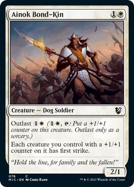 Ainok Bond-Kin card from Commander: Innistrad: Midnight Hunt