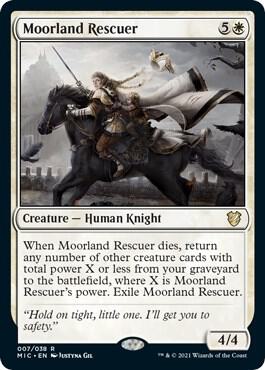 Moorland Rescuer card from Commander: Innistrad: Midnight Hunt