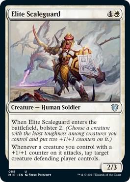 Elite Scaleguard card from Commander: Innistrad: Midnight Hunt