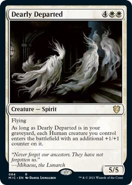 Dearly Departed card from Commander: Innistrad: Midnight Hunt